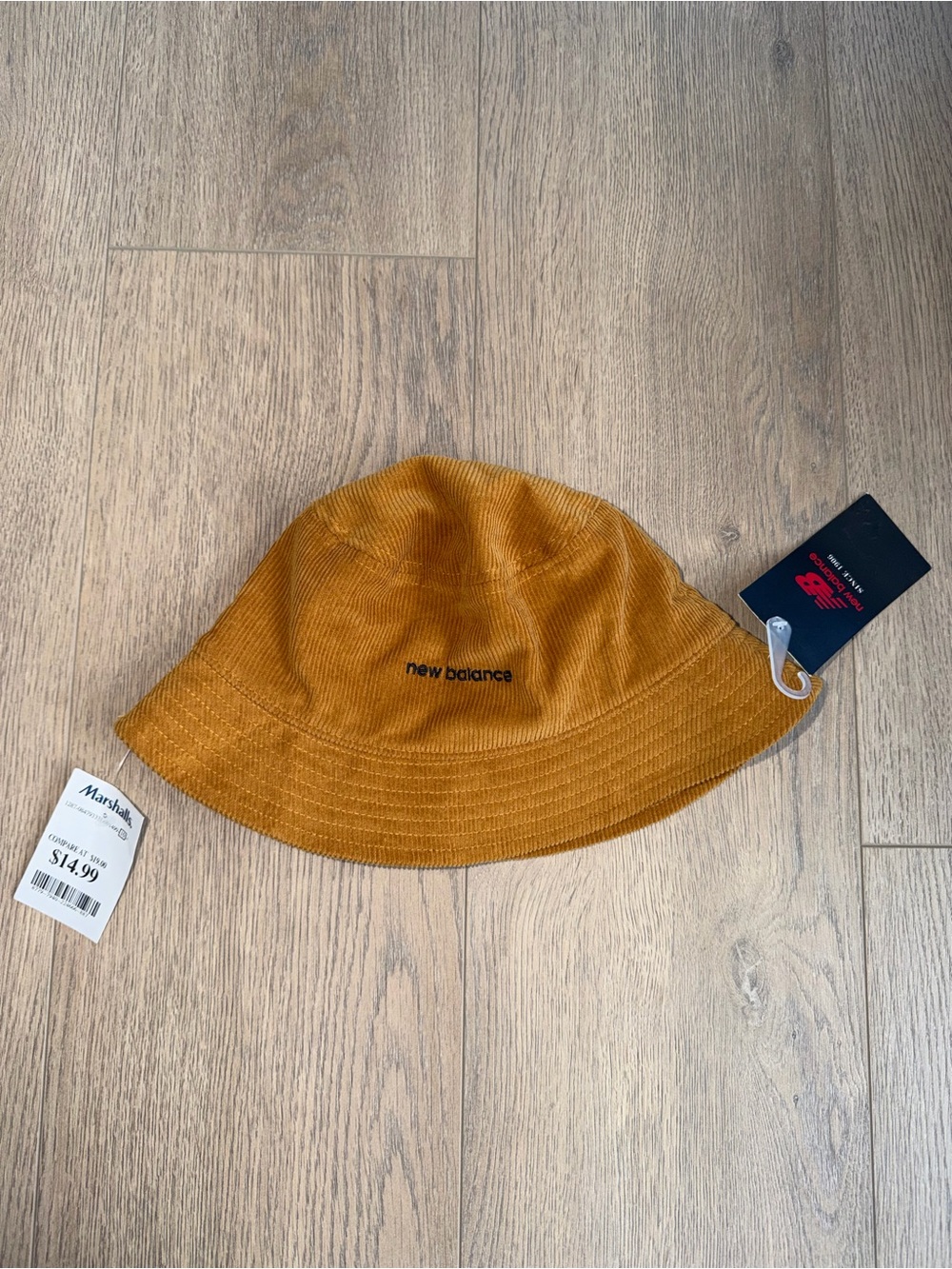 New Balance Washed Corduroy Bucket Hat